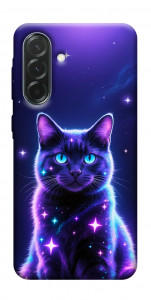 Чохол Galaxy purple cat для Galaxy A37 5G