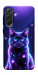 Чехол Galaxy purple cat для Galaxy A57 5G