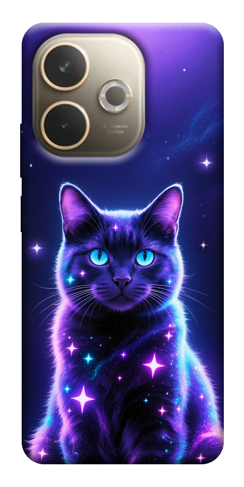 Чехол Galaxy purple cat для Oppo A5 Pro 4G