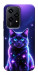 Чехол Galaxy purple cat для Huawei Honor 200 Lite