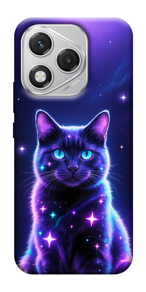 Чехол Galaxy purple cat для Huawei Honor 400 Lite