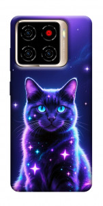 Чохол Galaxy purple cat для ZTE Blade A56
