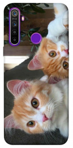 Чехол Fluffy Duo для Realme 5