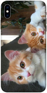 Чехол Fluffy Duo для iPhone XS