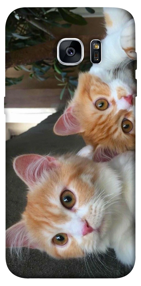 Чохол Fluffy Duo для Galaxy S7 Edge