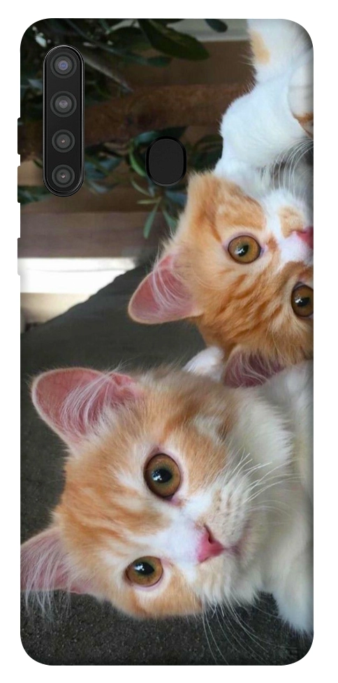 Чехол Fluffy Duo для Galaxy A21
