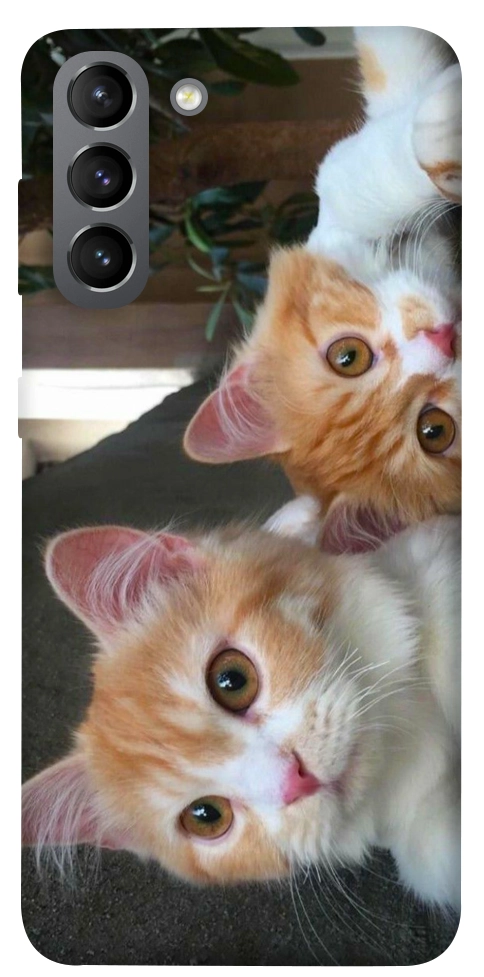 Чехол Fluffy Duo для Galaxy S21
