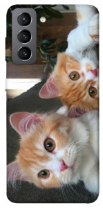 Чехол Fluffy Duo для Galaxy S21 FE