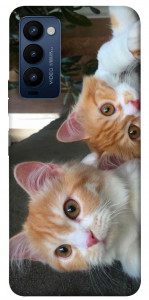 Чохол Fluffy Duo для Tecno Camon 18 P