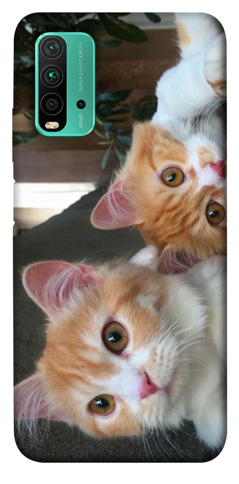 Чехол Fluffy Duo для Xiaomi Redmi Note 9 4G