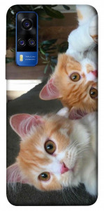 Чохол Fluffy Duo для Vivo Y51a