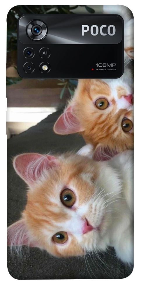 Чехол Fluffy Duo для Xiaomi Poco X4 Pro