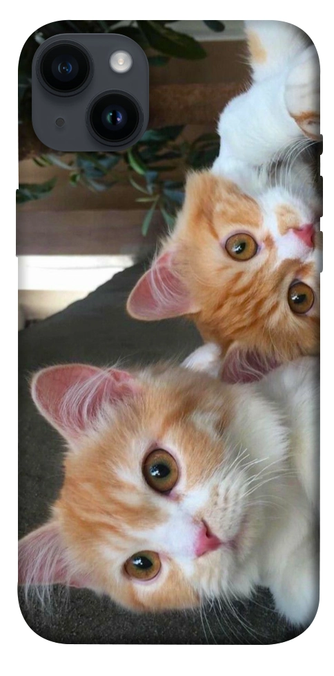 Чехол Fluffy Duo для iPhone 14 Plus