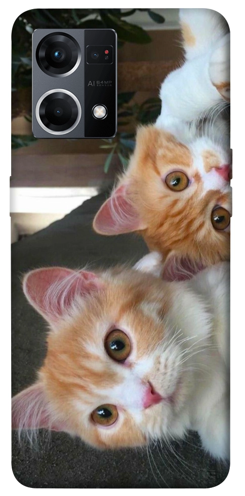 Чехол Fluffy Duo для Oppo Reno 7 4G