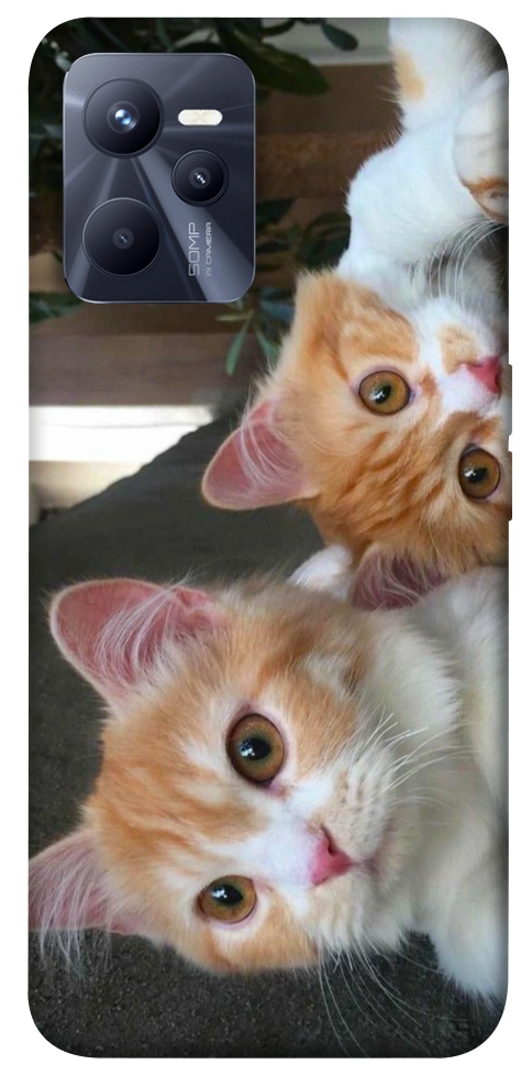 Чехол Fluffy Duo для Realme C35