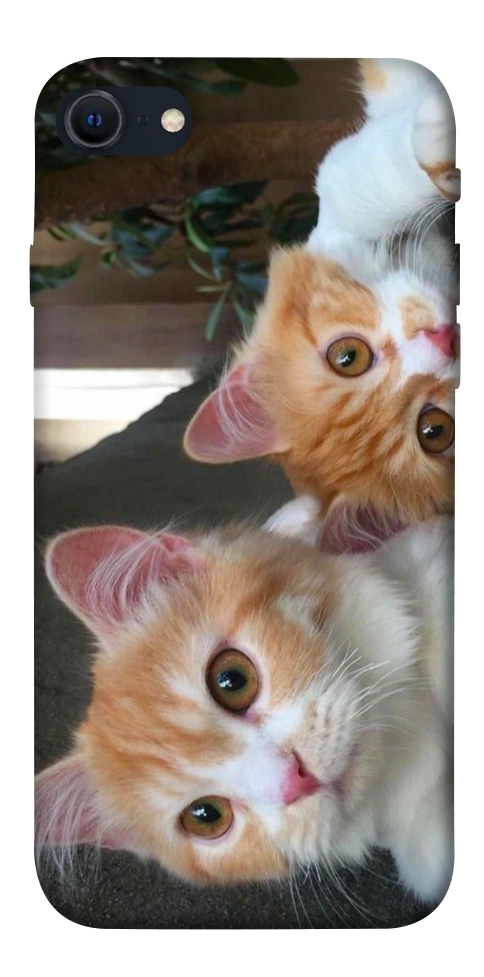 Чохол Fluffy Duo для iPhone SE (2022)
