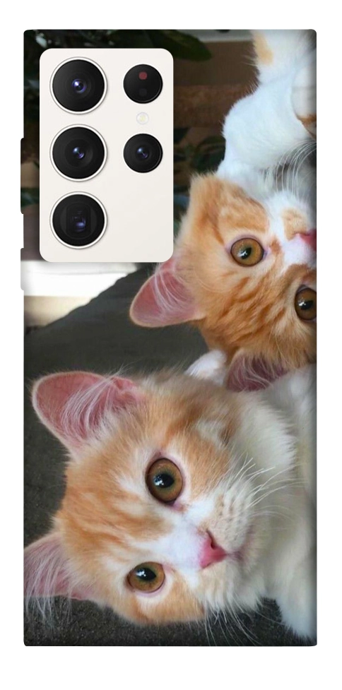 Чехол Fluffy Duo для Galaxy S23 Ultra