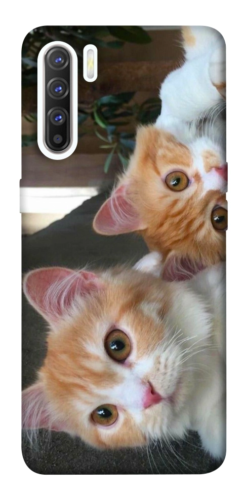 Чехол Fluffy Duo для Oppo Reno 3