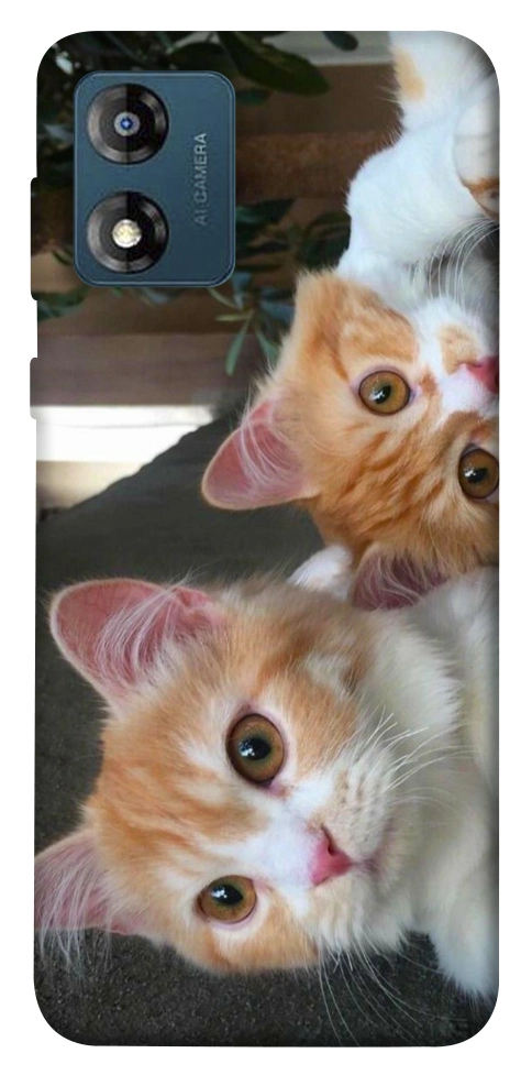 Чехол Fluffy Duo для Motorola Moto E13