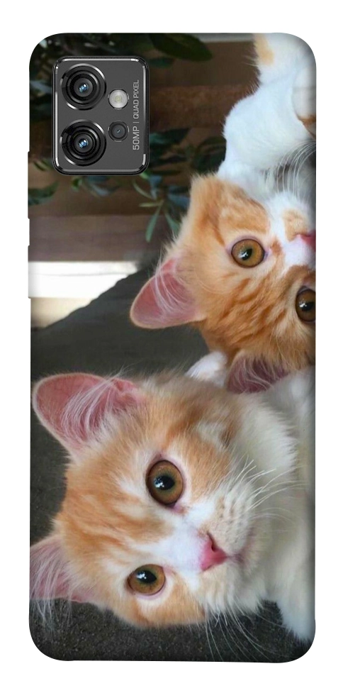 Чехол Fluffy Duo для Motorola Moto G32