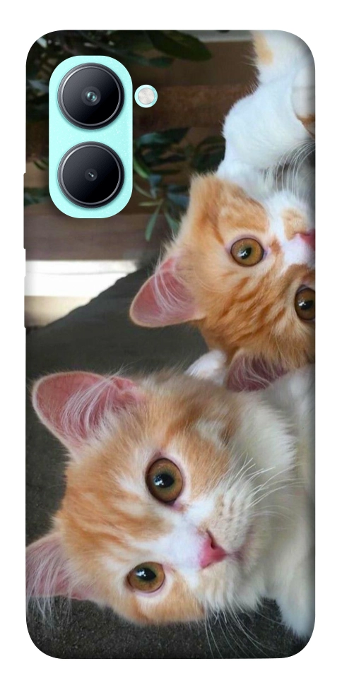 Чехол Fluffy Duo для Realme C33