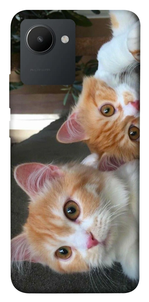 Чехол Fluffy Duo для Realme C30s