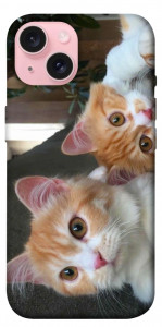 Чехол Fluffy Duo для iPhone 15