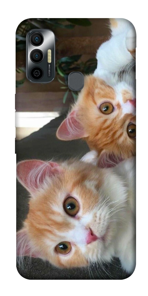 Чехол Fluffy Duo для TECNO Spark 7