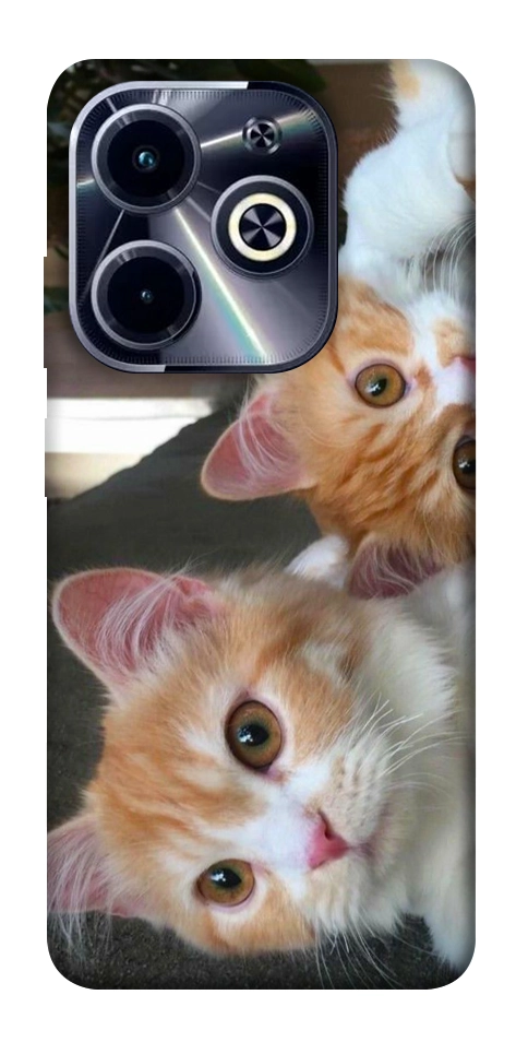 Чехол Fluffy Duo для Infinix Hot 40i