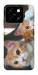 Чехол Fluffy Duo для ZTE Blade A55 4G