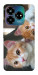 Чехол Fluffy Duo для ZTE Nubia V60