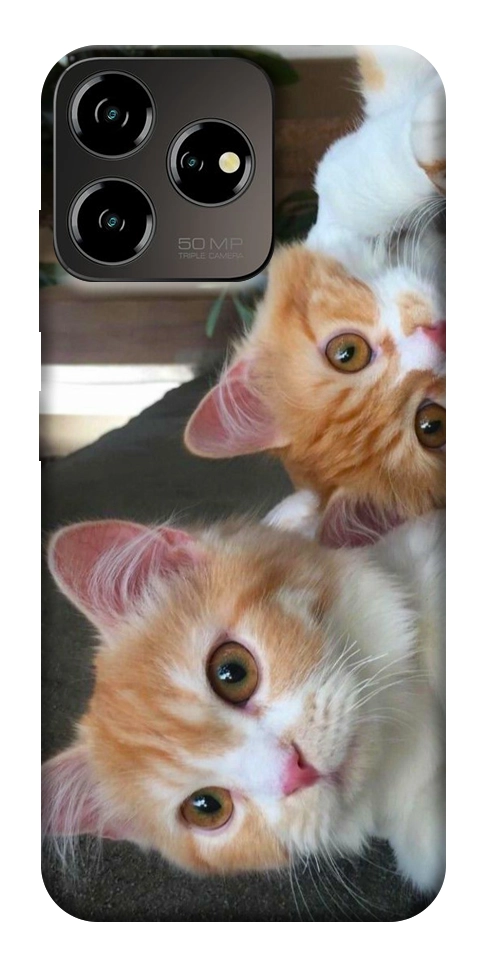 Чохол Fluffy Duo для ZTE Blade V50 Design 4G