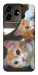 Чохол Fluffy Duo для ZTE Blade V50 Design 4G