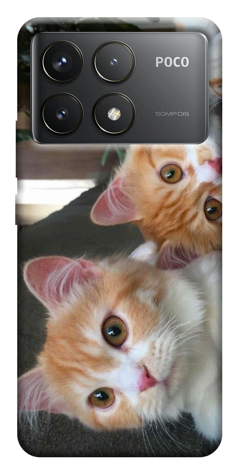Чехол Fluffy Duo для Xiaomi Poco F6 Pro