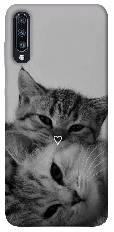 Чехол Grey cats для Galaxy A70 (2019)