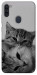 Чохол Grey cats для Galaxy M11 (2020)