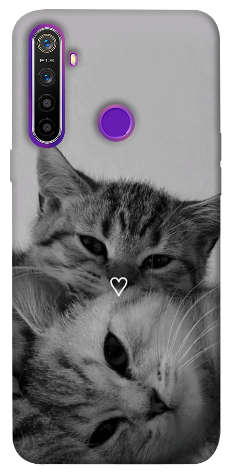 Чехол Grey cats для Realme 5