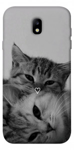 Чохол Grey cats для Galaxy J7 (2017)