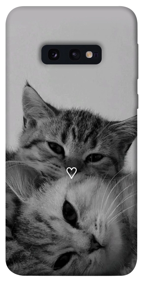 Чохол Grey cats для Galaxy S10e
