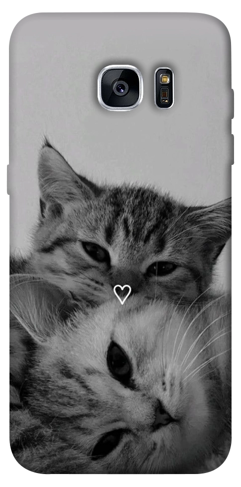 Чохол Grey cats для Galaxy S7 Edge
