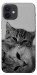 Чохол Grey cats для iPhone 12
