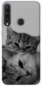Чохол Grey cats для Huawei Y6p