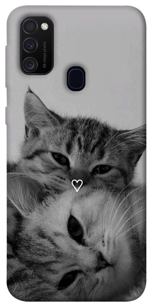 Чохол Grey cats для Galaxy M30s