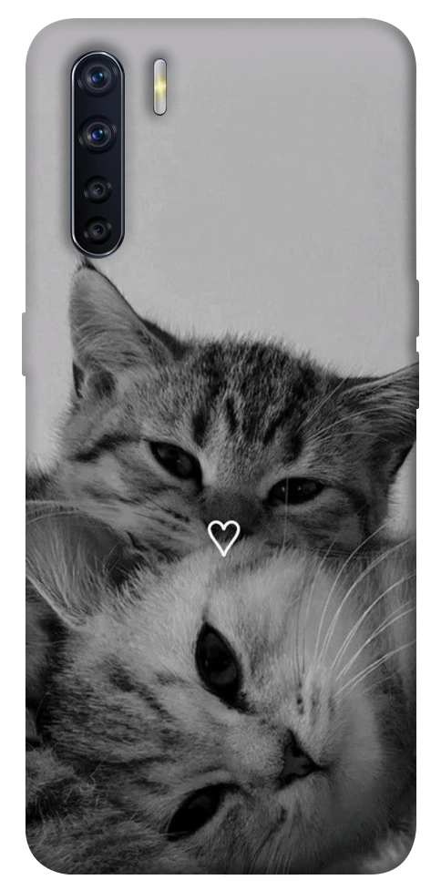 Чохол Grey cats для Oppo A91