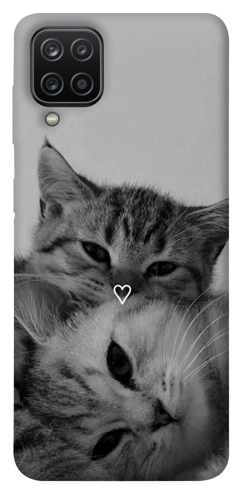 Чохол Grey cats для Galaxy A12