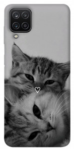 Чохол Grey cats для Galaxy A12