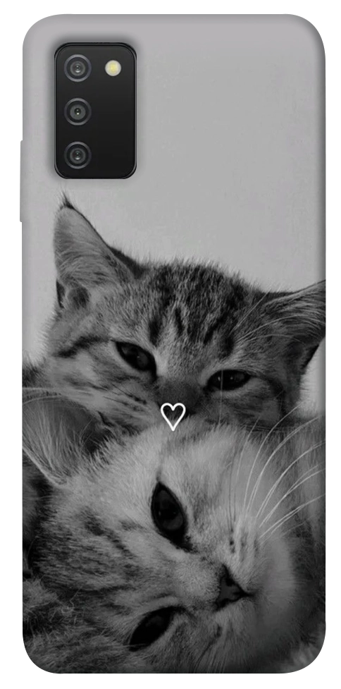 Чохол Grey cats для Galaxy A03s