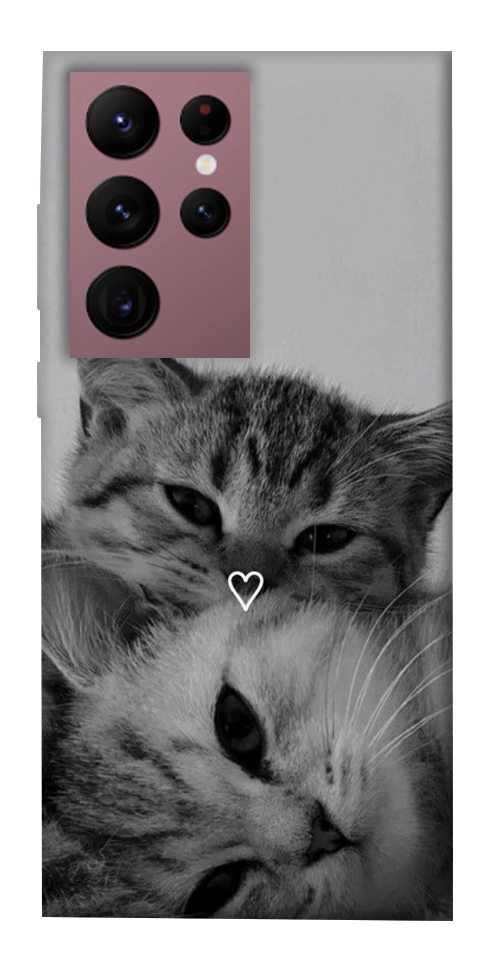 Чехол Grey cats для Galaxy S22 Ultra
