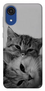 Чохол Grey cats для Galaxy A03 Core
