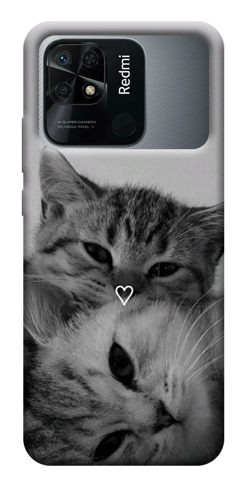 Чохол Grey cats для Xiaomi Redmi 10C